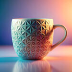 3D art cup